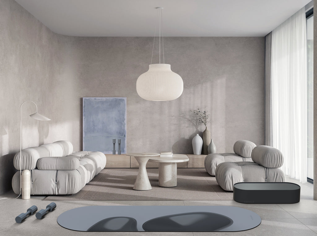 Capsula Workout Kit in Grey minimalistic Interior