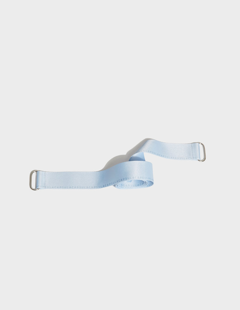 Capsula Yoga Mat Strap in aqua haze color